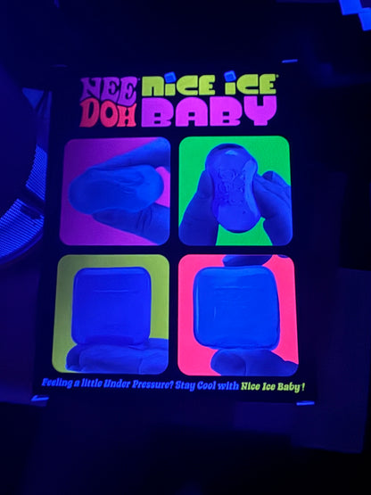 Additional product view of Schylling NeeDoh Nice Ice Baby mini sensory cube 4-pack