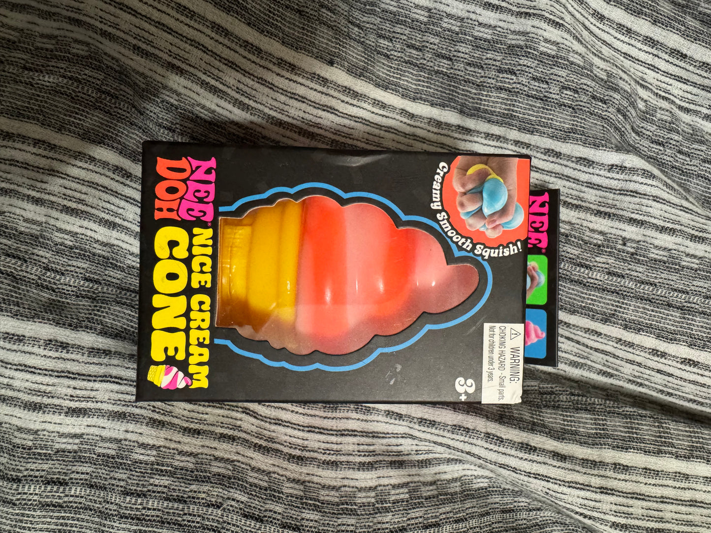 NeeDoh Nice Ice Cream Cone Color Varies