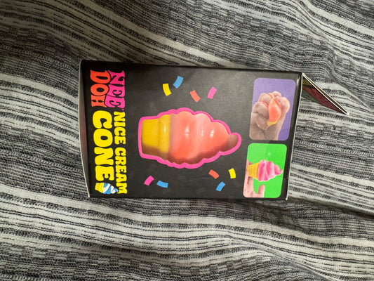 NeeDoh Nice Ice Cream Cone Color Varies