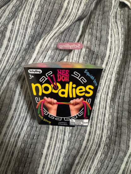 Schylling NeeDoh Noodlies stretchy sensory fidget toy
