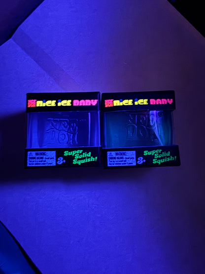 Additional product view of Schylling NeeDoh Nice Ice Baby mini sensory cube in an assorted color